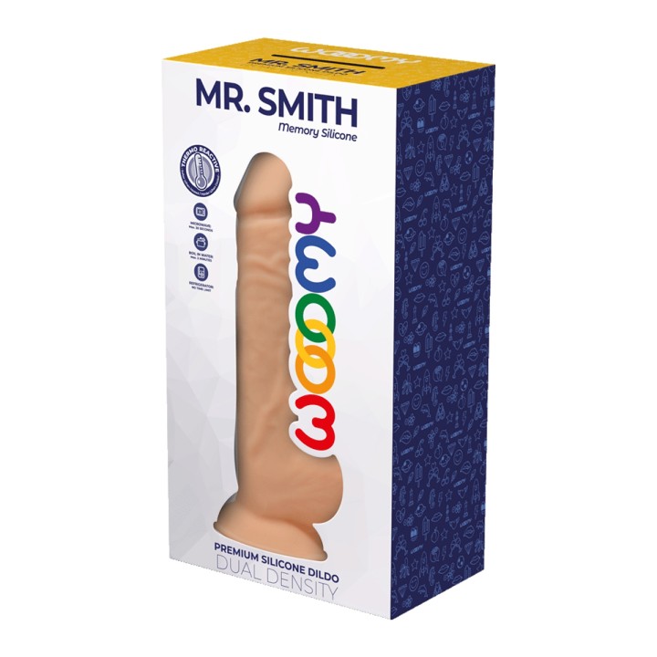 Gode double densité 17,5cm Mr Smith - Wooomy - Oralove