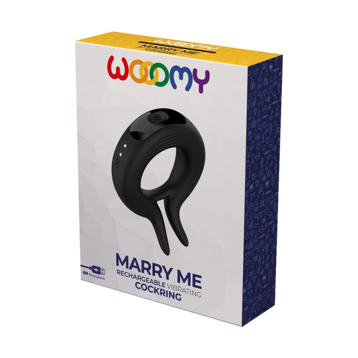 Cockring vibrant Marry Me - Wooomy - Oralove