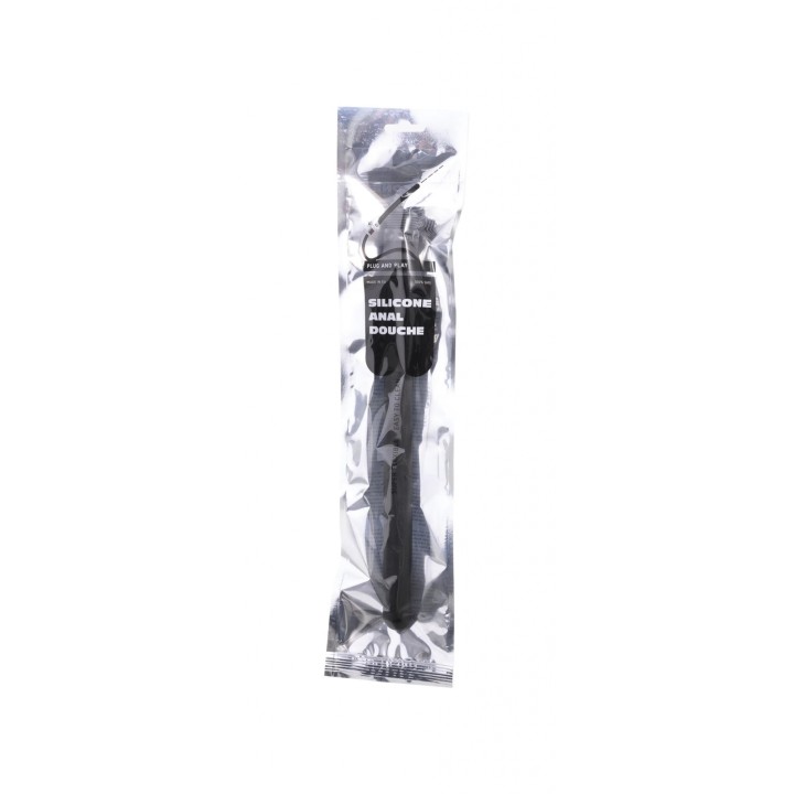 Douche anale silicone bouchon 27 x 2 à 3,5 cm - Oralove