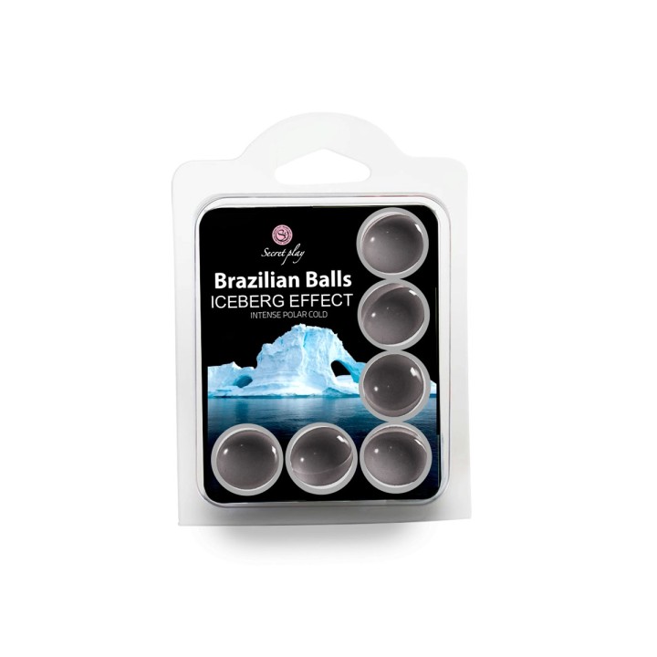 6 Brazilian balls Effet Iceberg - Oralove
