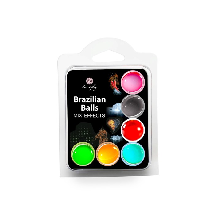6 Brazilian balls avec effets différents - Oralove