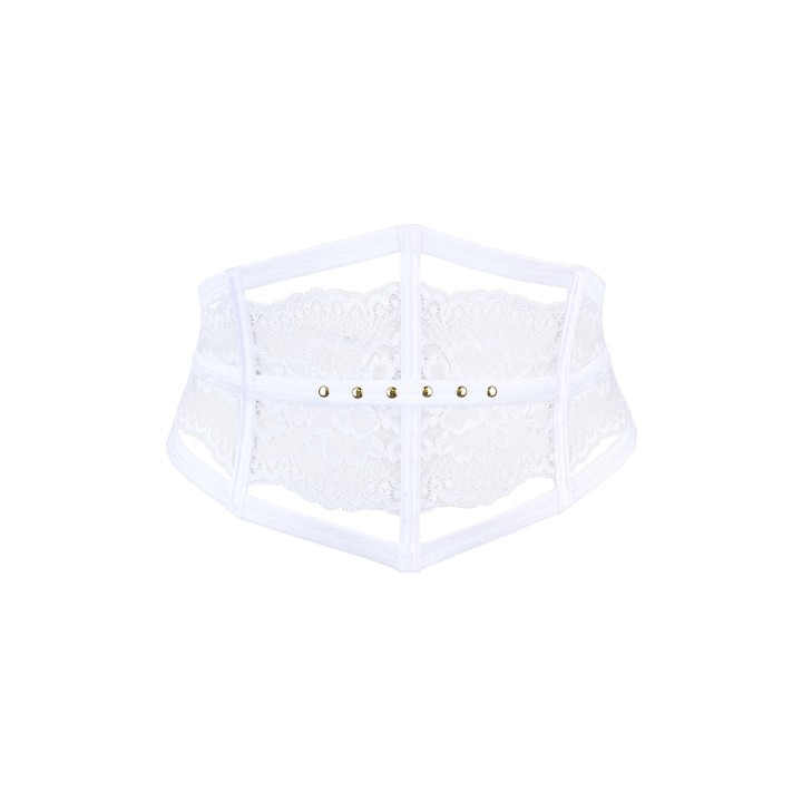Tour de taille blanc V-9792 - Axami - Oralove