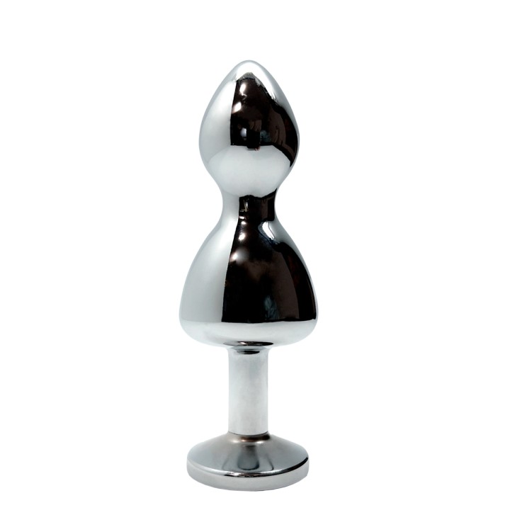 Plug bijou Lollypop transparent M - Wooomy - Oralove