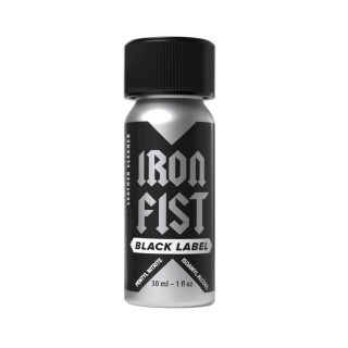 Poppers Iron Fist Black Label 24ml - Oralove