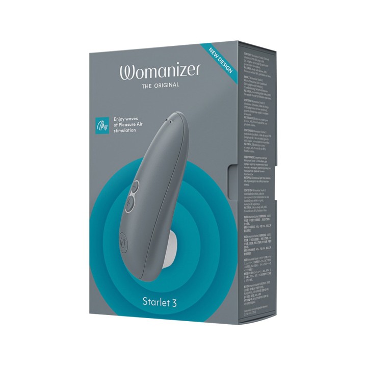 Stimulateur Clitoridien Womanizer Starlet 3 gris - Oralove