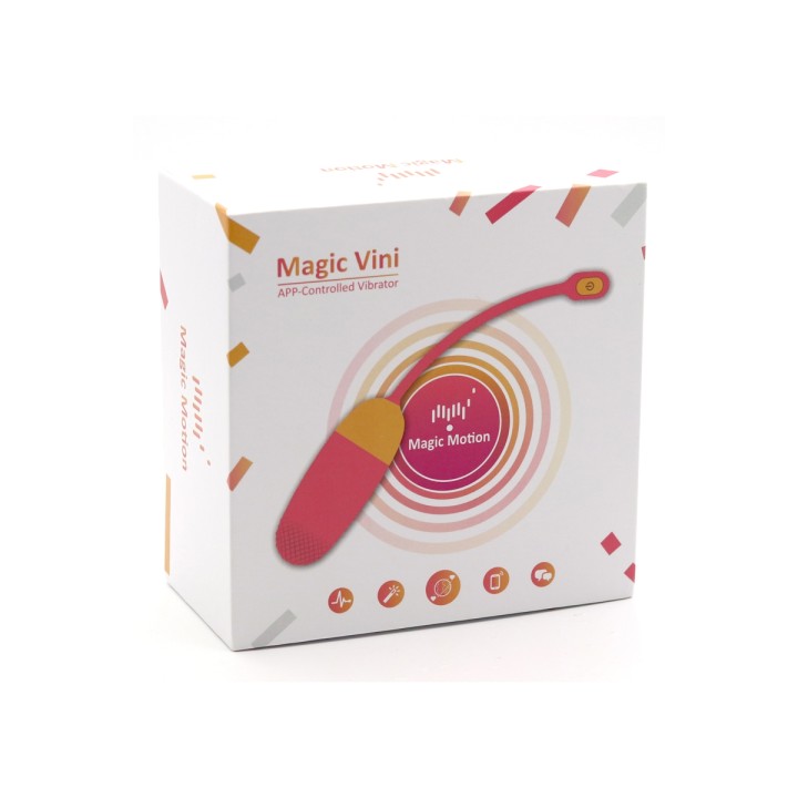 Oeuf vibrant connecté Magic Vini Orange - Magic Motion - Oralove