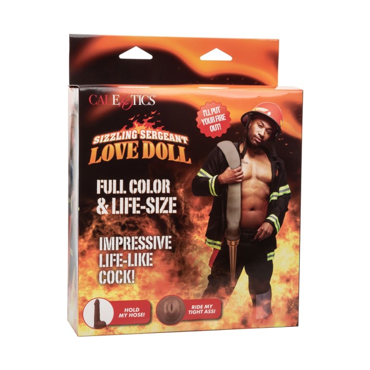 Poupée masculine Sizzling Sergeant Love Doll - Oralove