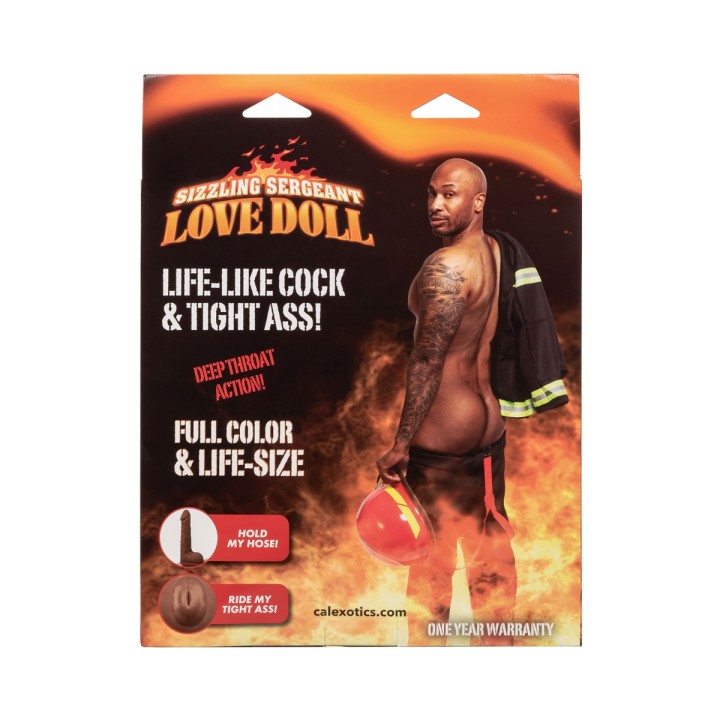 Poupée masculine Sizzling Sergeant Love Doll - Oralove