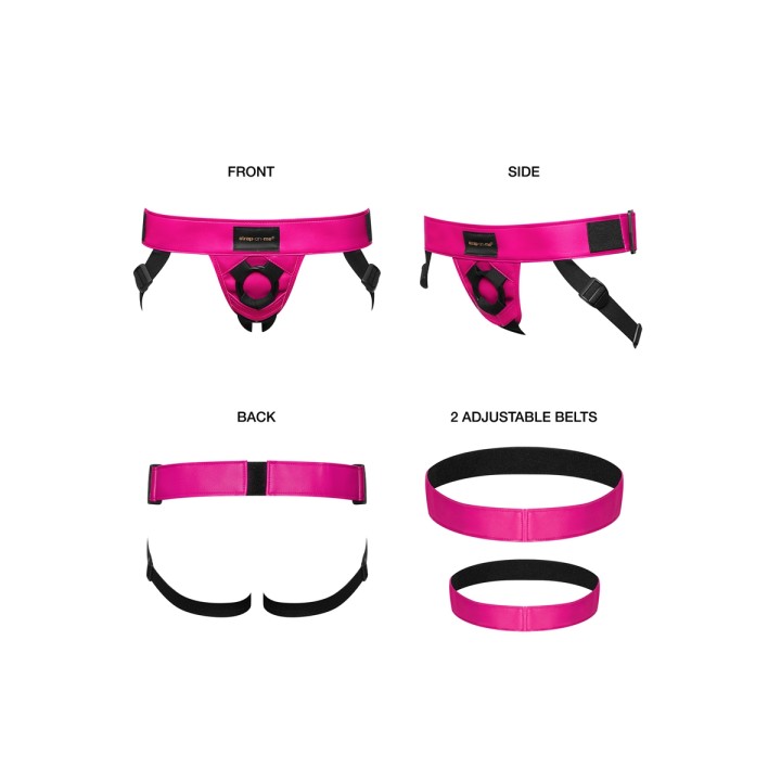 Harnais Curious fuchsia - Strap On Me - Oralove