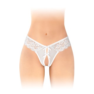 String ouvert Alicia blanc - Fashion Secret - Oralove