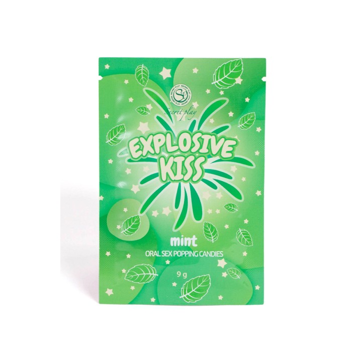 Bonbons pétillants menthe - secret Play - Oralove