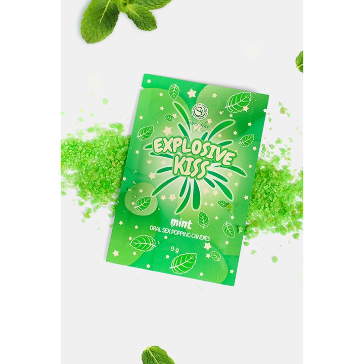 Bonbons pétillants menthe - secret Play - Oralove