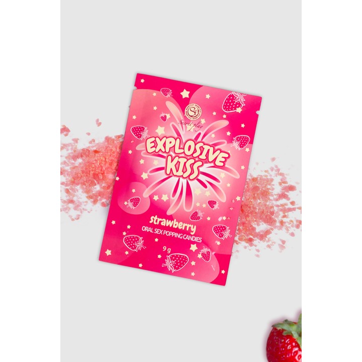 Bonbons pétillants fraise - secret Play - Oralove