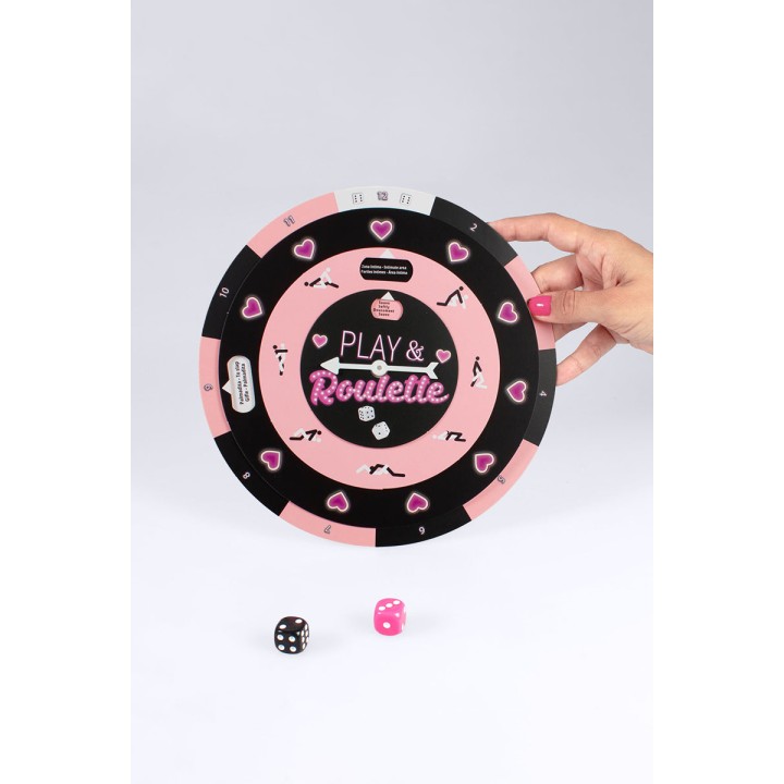 Jeu coquin Play & Roulette - Secret Play - Oralove