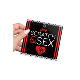 Jeu à gratter Scratch & Sex gay - Secret Play - Oralove