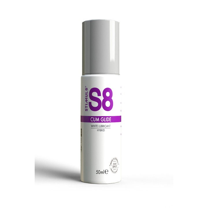 Lubrifiant hybride S8 effet sperme 50ml - Oralove
