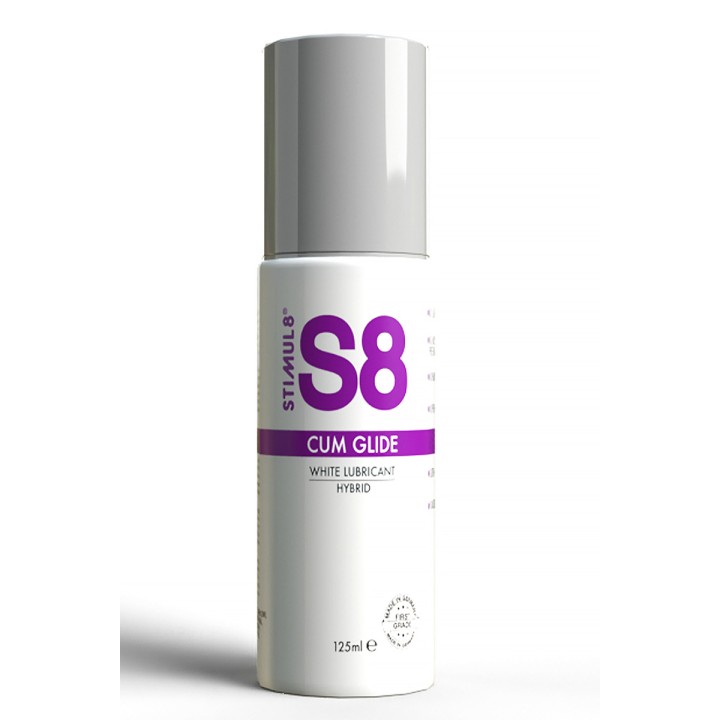 Lubrifiant hybride S8 effet sperme 125ml - Oralove