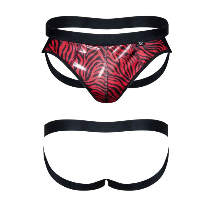 Jockstrap en tulle zébré - Regnes - Oralove