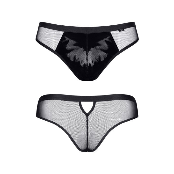 Slip type brésilien noir - Regnes - Oralove