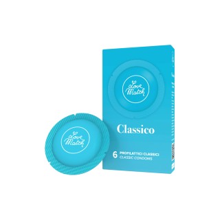 6 Préservatifs classiques Love Match - Oralove