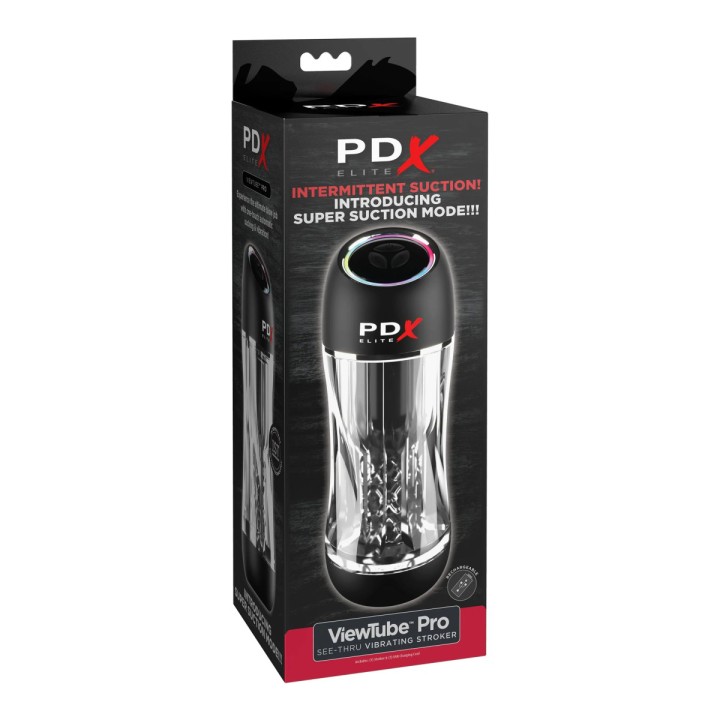 Masturbateur vibrant PDX Elite ViewTube Pro - Oralove
