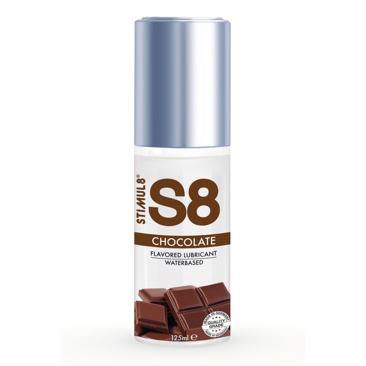 Lubrifiant S8 parfumé chocolat 125ml - Oralove