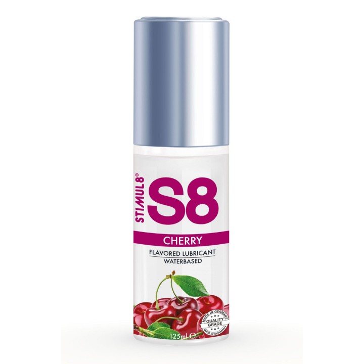 Lubrifiant S8 parfumé cerise 125ml - Oralove