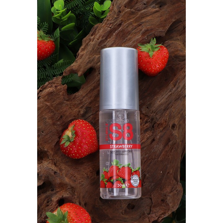 Lubrifiant parfumé fraise 50ml - S8 - Oralove