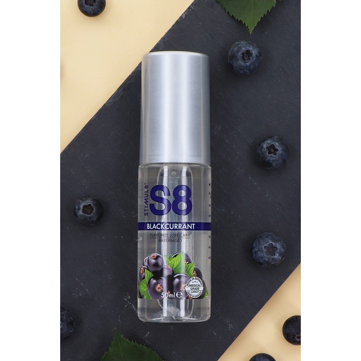 Lubrifiant parfumé cassis 50ml - S8 - Oralove