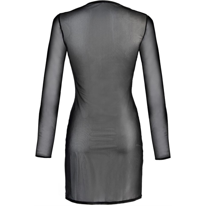 Robe tulle noir V-10639 - Axami - Oralove