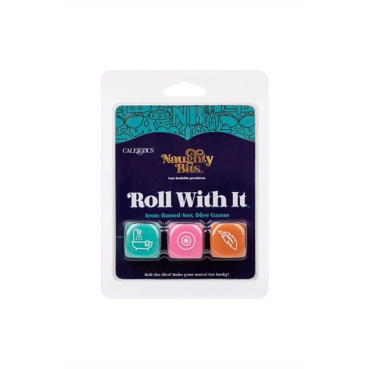 3 dés coquins Roll With It - CalExotics - Oralove