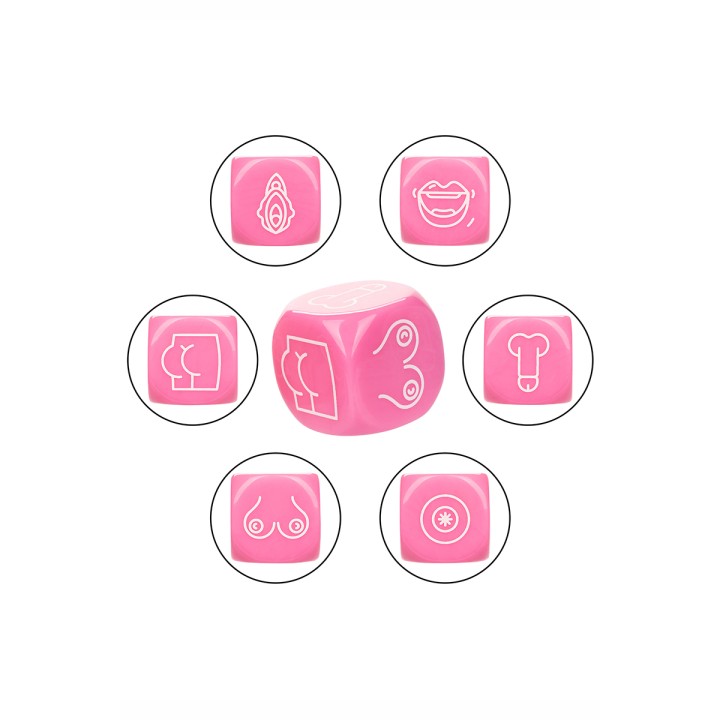 3 dés coquins Roll With It - CalExotics - Oralove
