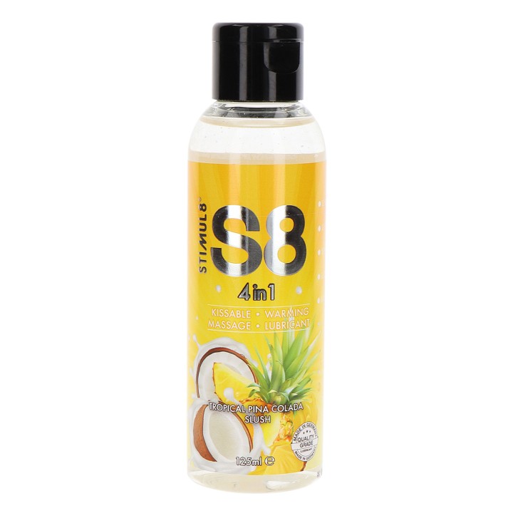 Lubrifiant S8 4 en 1 gout Tropical Pina Colada 125ml - Oralove