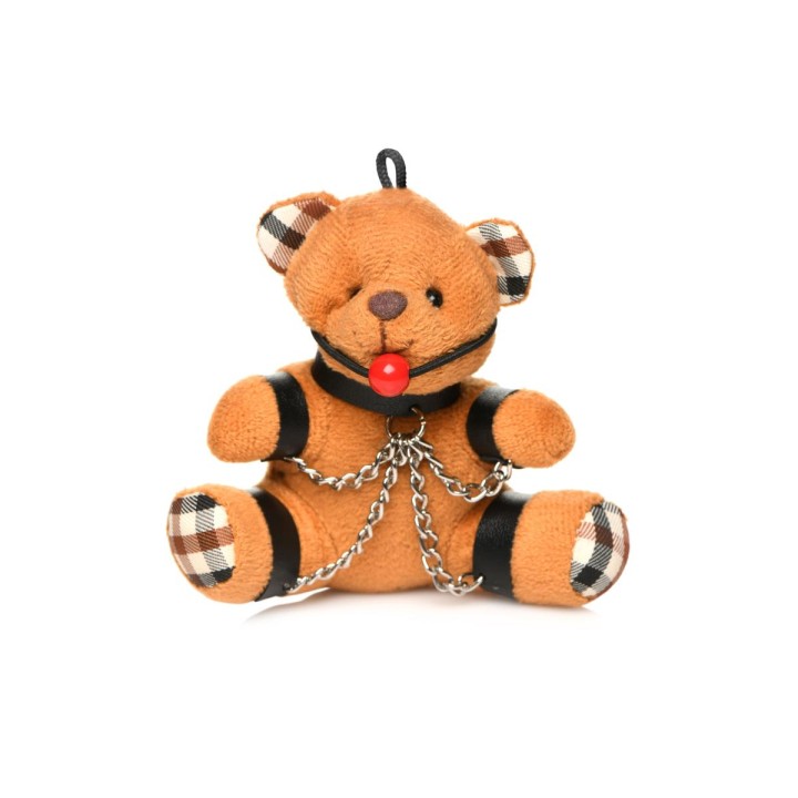 Porte-clés Teddy Bear bâillonné - Oralove