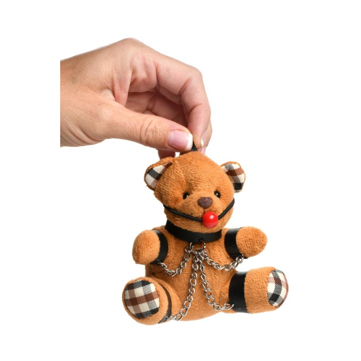 Porte-clés Teddy Bear bâillonné - Oralove