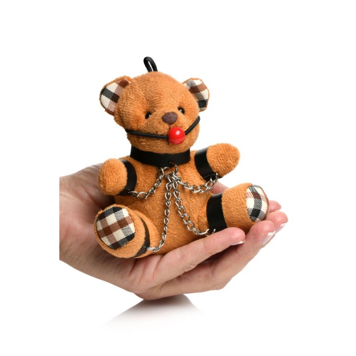Porte-clés Teddy Bear bâillonné - Oralove