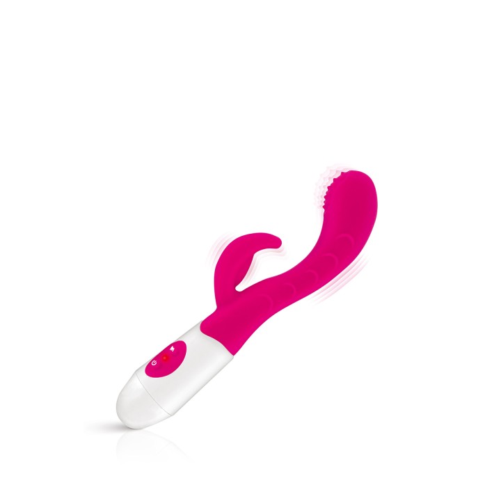 Vibromasseur Rabbit Leola rose - Yoba - Oralove