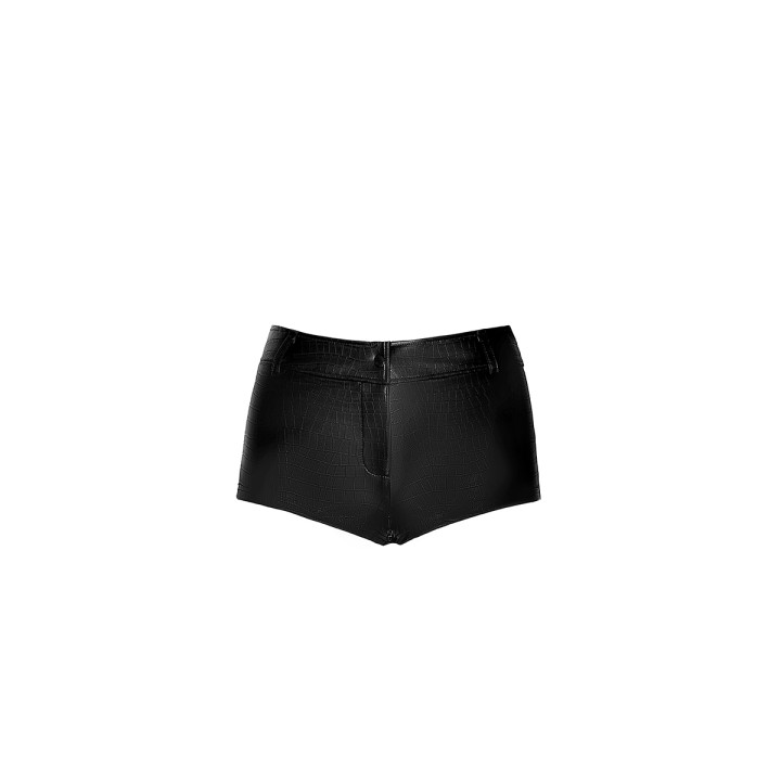 Short échancré F318 wetlook effet croco - Oralove
