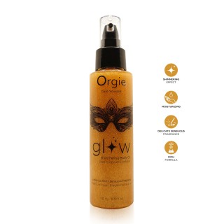 Huile brillante pour le corps 110ml - Orgie - Oralove