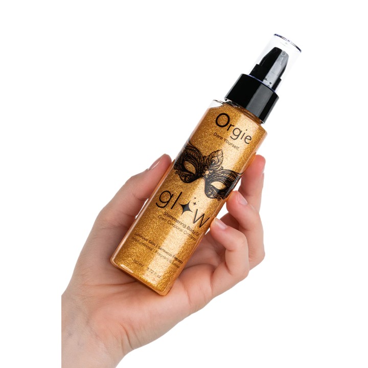 Huile brillante pour le corps 110ml - Orgie - Oralove