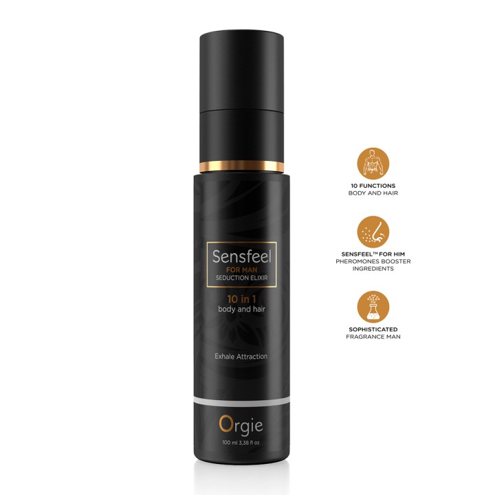 Elixir de Séduction Sensfeel 10 en 1 Pour Homme - Oralove