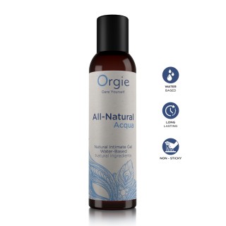 Gel intime naturel All Natural Acqua 150ml - Oralove