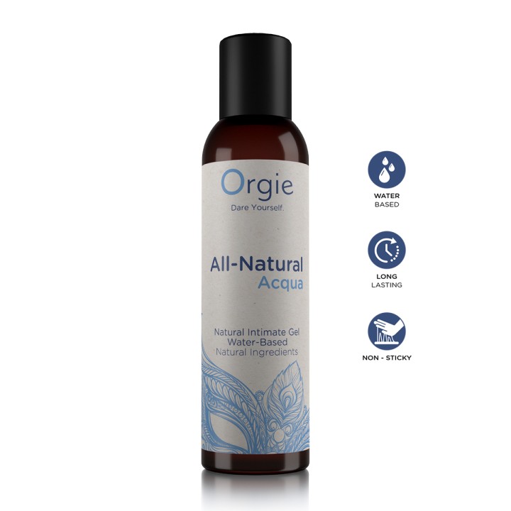 Gel intime naturel All Natural Acqua 150ml - Oralove