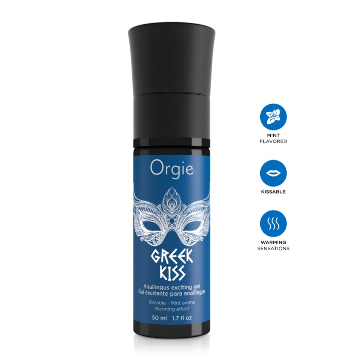 Gel stimulant spécial anulingus Greek Kiss - Oralove