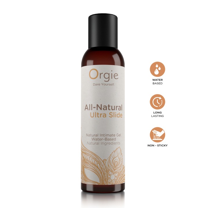 Gel intime naturel All Natural Ultra Slide 150ml - Oralove