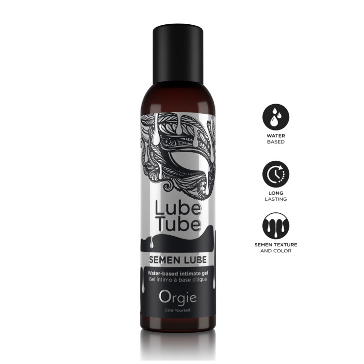 Gel intime naturel Lube Tube Semen Lube 150ml - Oralove