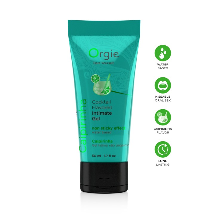 Gel intime Lube Tube Cocktail Caipirinha 50ml - Oralove