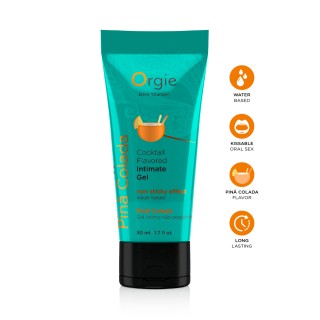 Gel intime Lube Tube Cocktail Pina Colada 50ml - Oralove