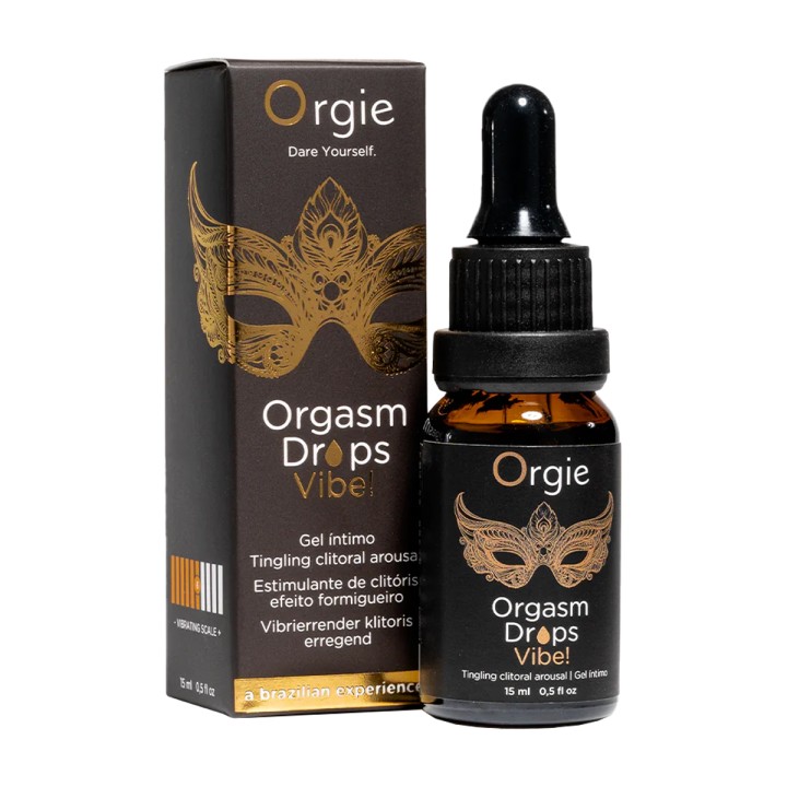 Gel d'excitation du Clitoris Orgasm Drops Vibe 15ml - Oralove