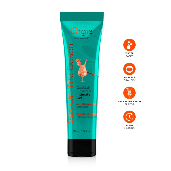 Gel intime Lube Tube Cocktail Sex On The Beach 100ml - Oralove